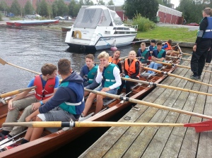 Business Norssin opiskelijat ovat samassa veneessä heti opintojen alusta.